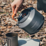 Fire Maple Hiking Teapot – Outdoor Camping Kettle with Heat Exchanger & Filter (0.8L / 1.3L)
