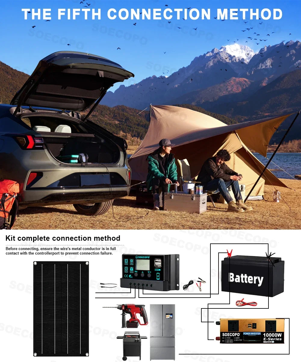 10000W Solar System Complete Kit