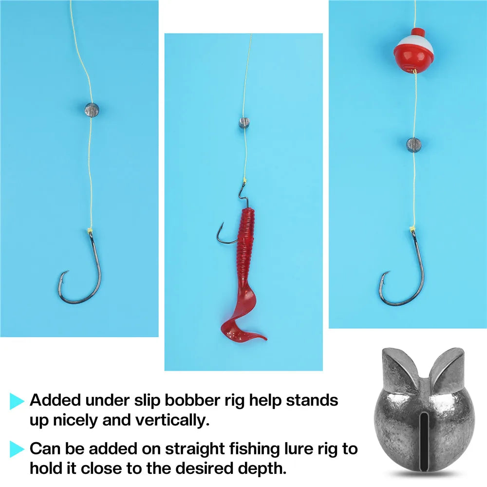Split Shot Fishing Weights