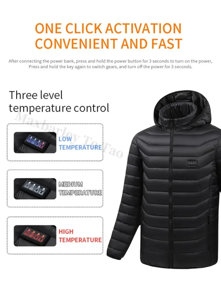 Men’s 21-Zone USB Heated Jacket