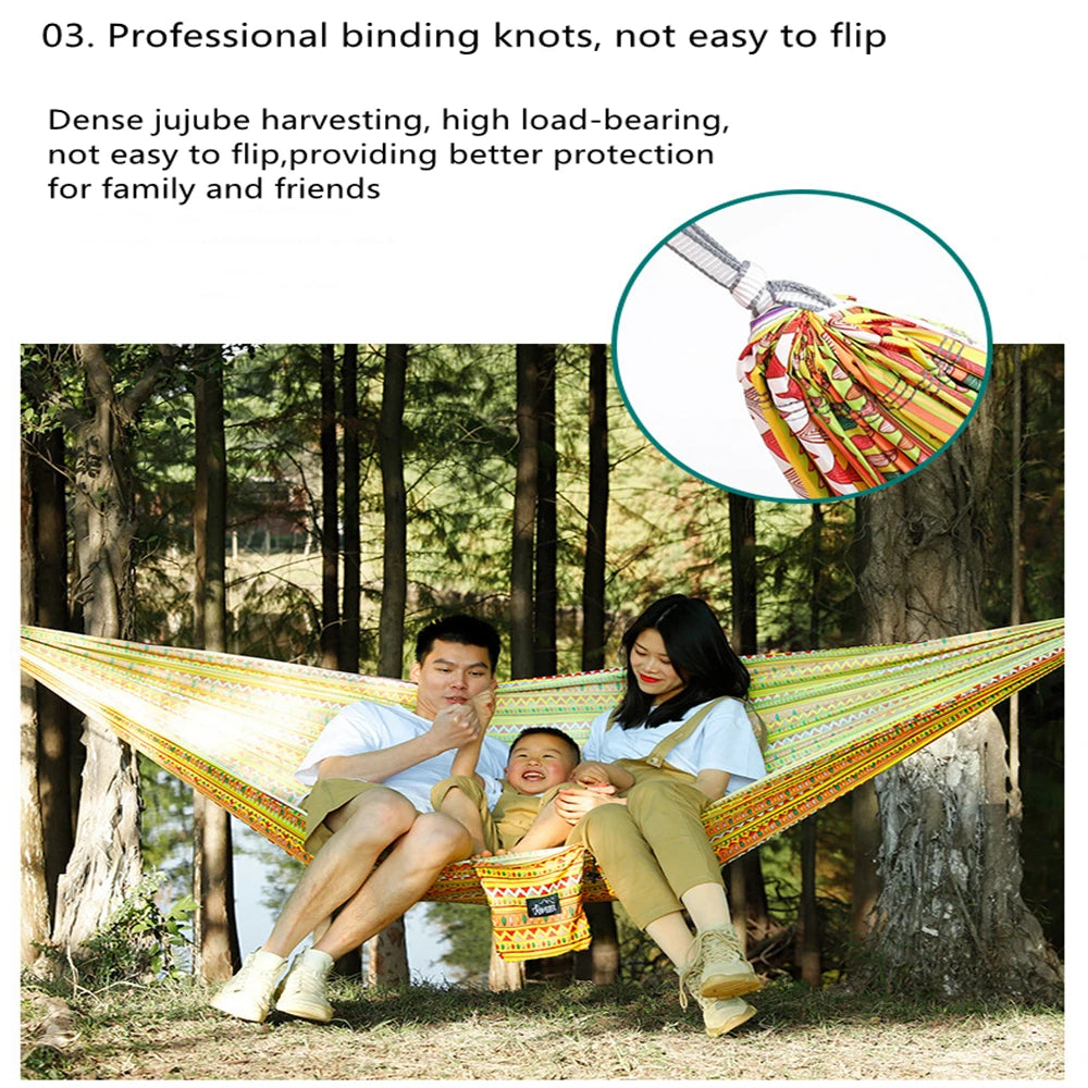 Portable Outdoor Double Hammock