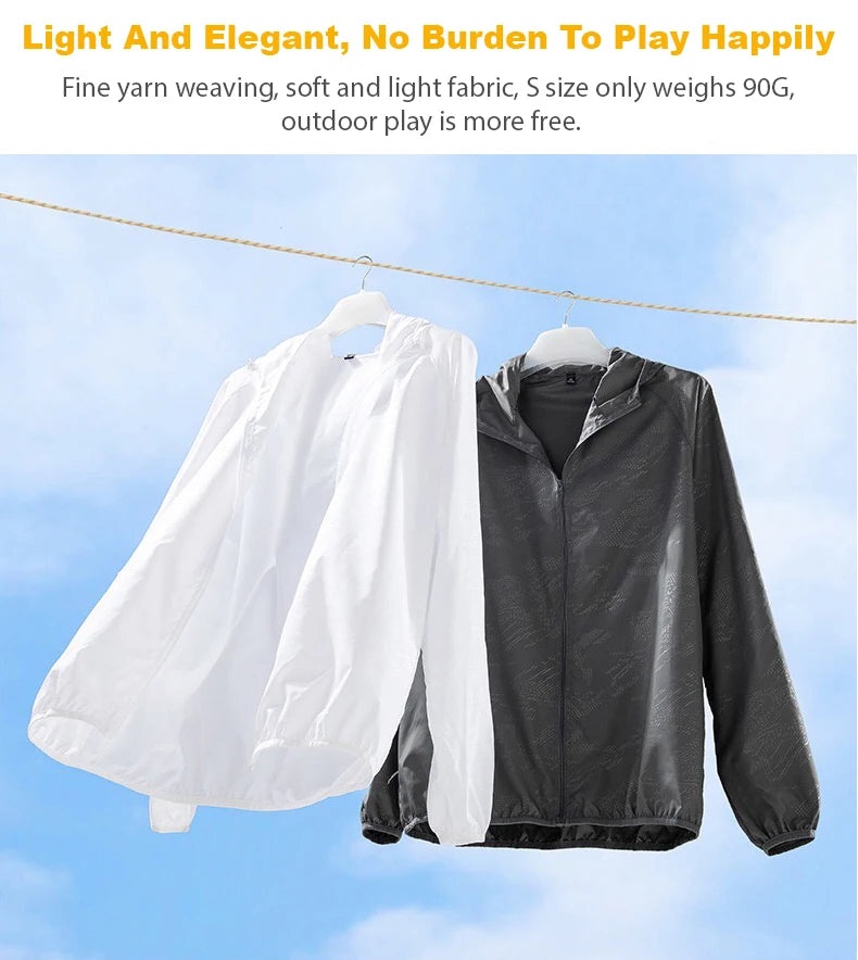 LNGXO Unisex Waterproof Hiking Jacket