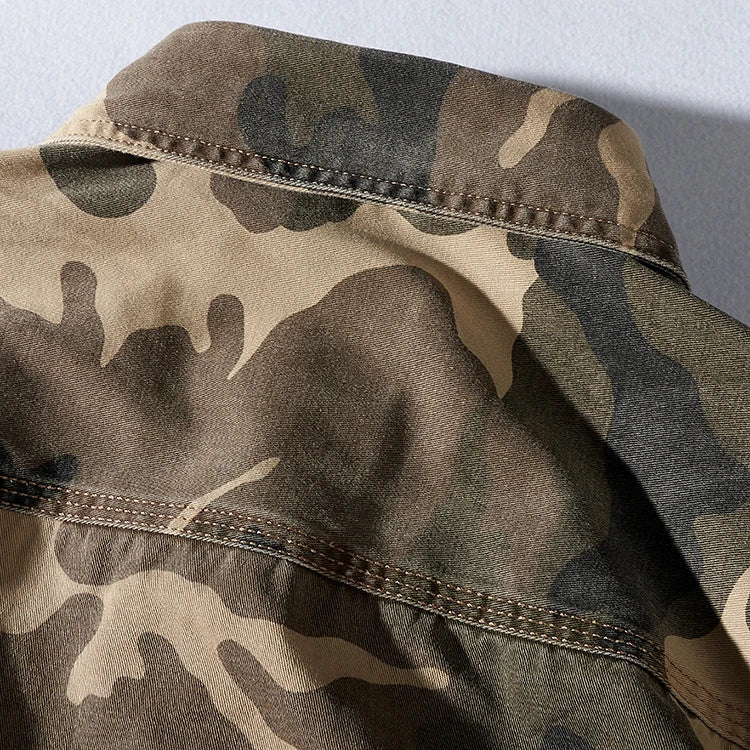 Men’s Military Camouflage Shirt