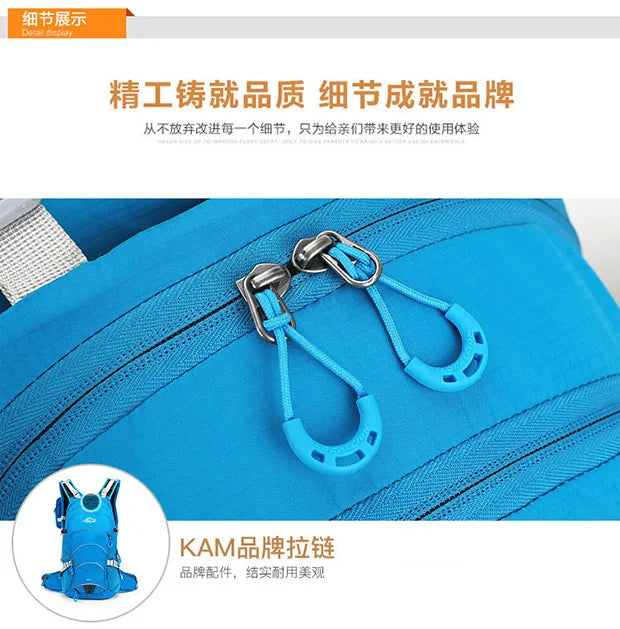 Mountaineering backpack 20 liters men's and women's outdoor sports bag waterproof camping hiking rain