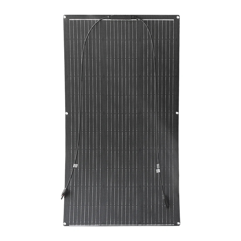 High Efficiency ETFE Flexible Solar Panel Monocrystalline 100W 200W 300W 400W Kit for 12V Battery Charger Off-Grid Power Camping