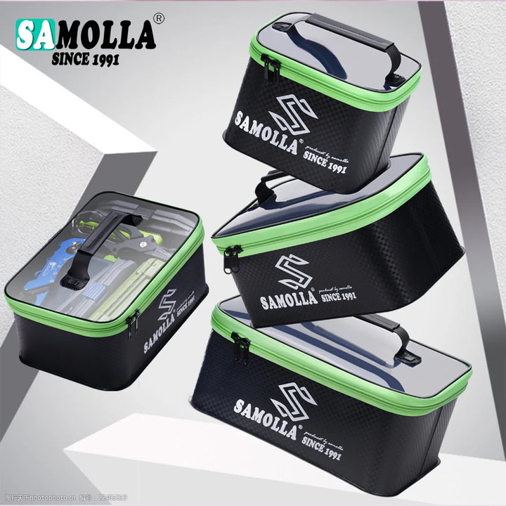 EVA Thicken Waterproof Fishing Box – Live Fish Bucket and Gear Storage Bag