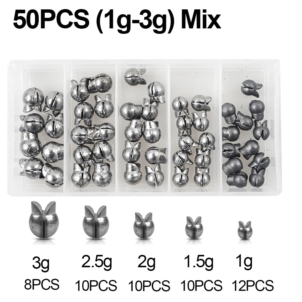 Split Shot Fishing Weights