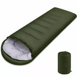 Lightweight 4-Season Camping Sleeping Bag – Warm Cotton Mummy & Envelope Style for Backpacking and Winter