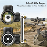 3–9x40 Hunting Rifle Scope
