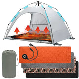Outdoor USB Heated Sleeping Mat – Electric Camping Mattress Pad for Sleeping Bags
