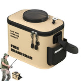 Foldable EVA Live Fish Bucket – Multifunctional Outdoor Fishing and Bait Bag