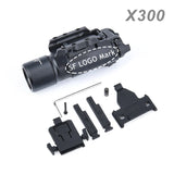 Tactical X300/X300U/X300V/XH35 Pistol LED Strobe Flashlight – 20mm Rail Mount