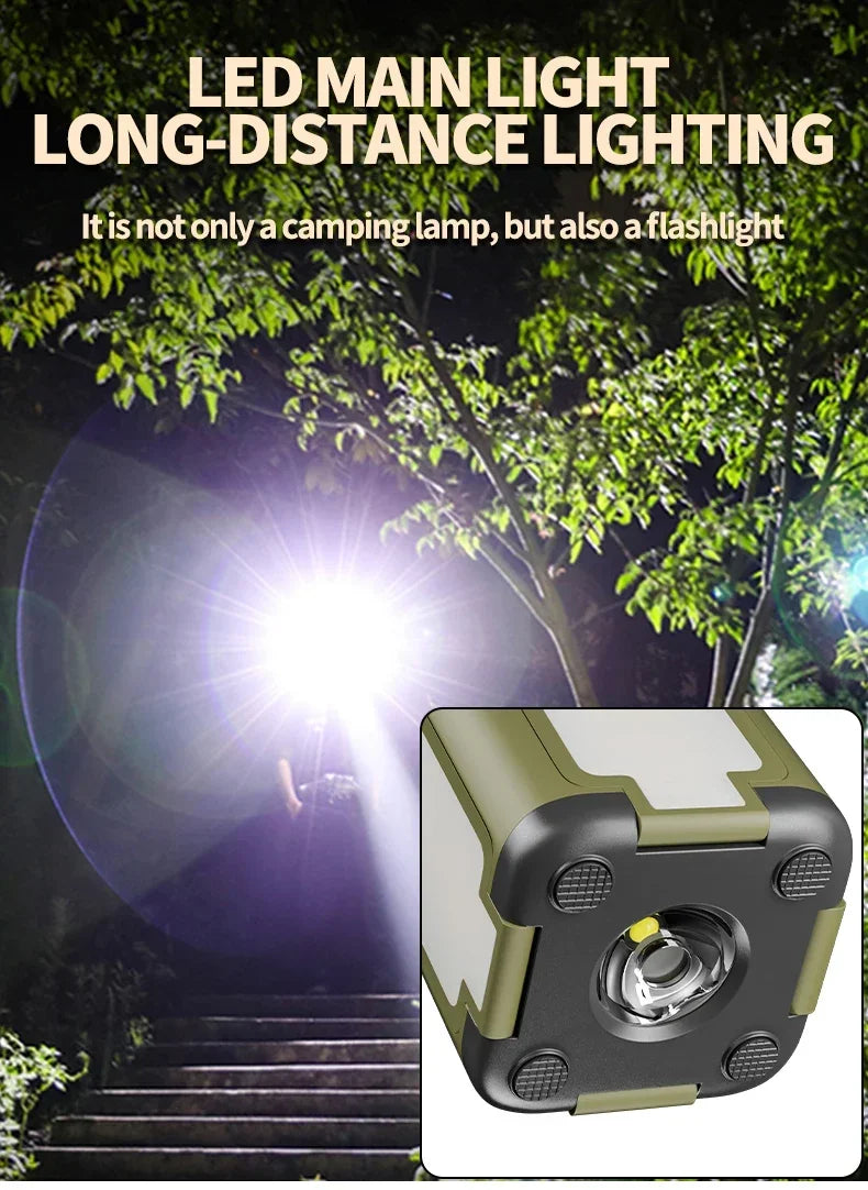 2000mAh Solar Camping Light