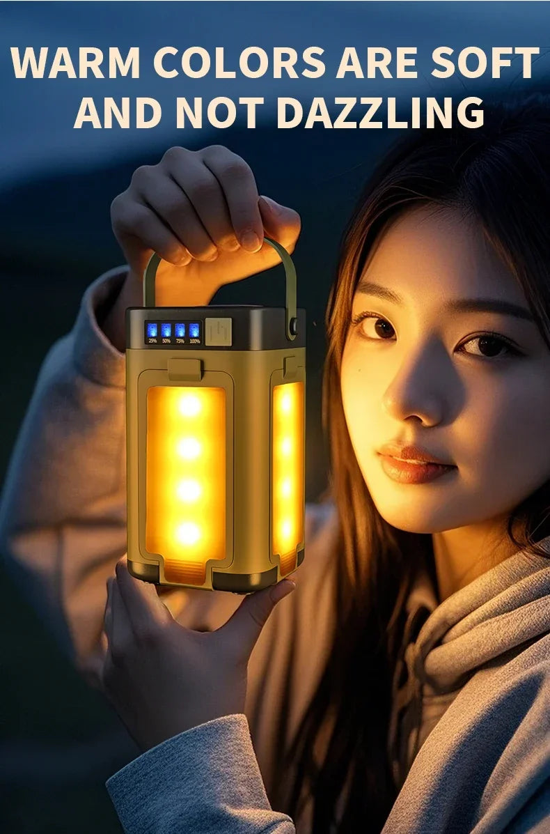 2000mAh Solar Camping Light