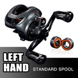 SEASIR Cast X2 Baitcasting Reel – 7.3:1 Gear Ratio, Hybrid Ceramic Bearings, Carbon Fiber Washer, Dual Bearing System & N52 Brake