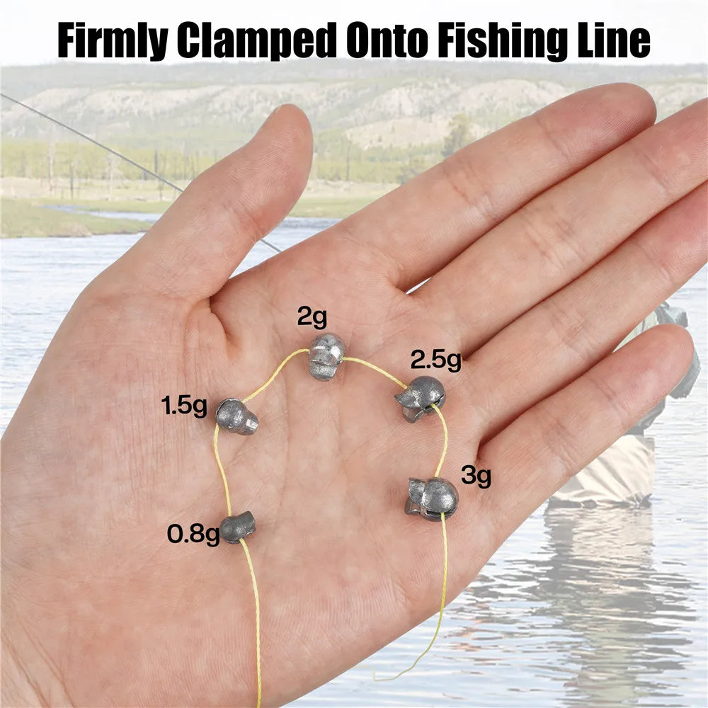 Split Shot Fishing Weights