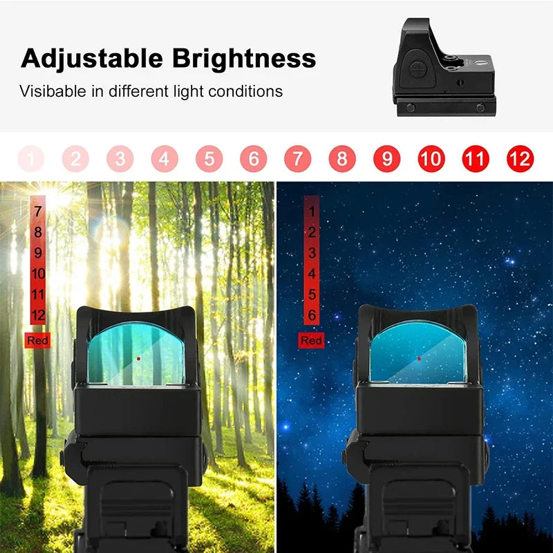Reflex Collimator Scope Mini MR Red Dot Sight
