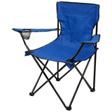 Foldable Camping Chair – Portable Outdoor Seat with Bottle Holder