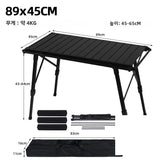MOUNTAINHIKER Folding Camping IGT Table – Lightweight Wood Outdoor BBQ & Picnic Table