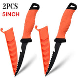 3-in-1 design stainless steel for filleting, boning, and slicing sashimi