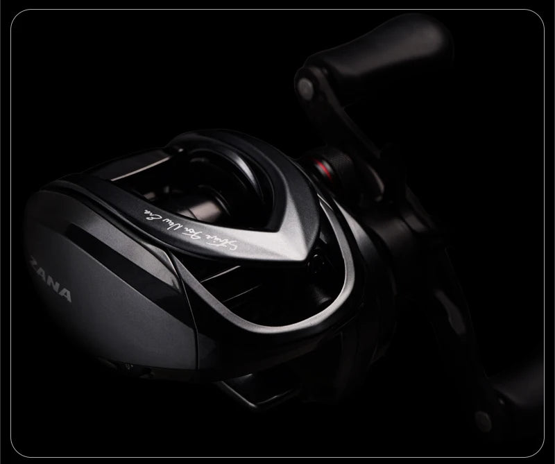 PURELURE ZANA Baitcasting Reel – 139g Aluminum Alloy Frame, 5.8g Spool, 7.6 Gear Ratio, 4KG Drag for Freshwater & Saltwater Fishing