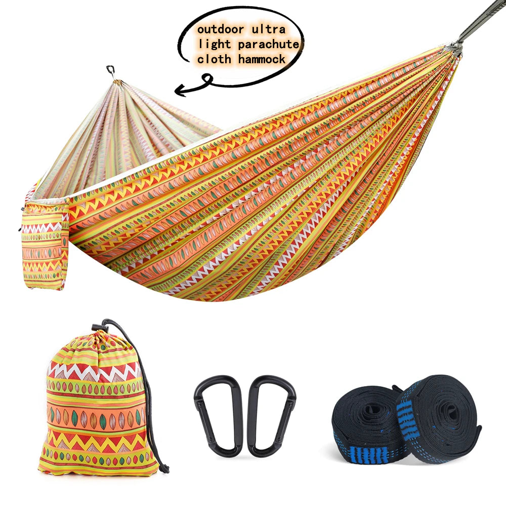 Portable Outdoor Double Hammock