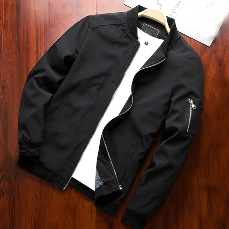 Men’s Slim Bomber Jacket