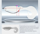 MEREKING Flapper Grub Fishing Lure – 77mm, 6g Soft Silicone Artificial Bait