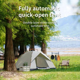 Automatic Quick-Opening 3-4 Person Camping Tent