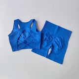2PCS Women’s Seamless Yoga Set