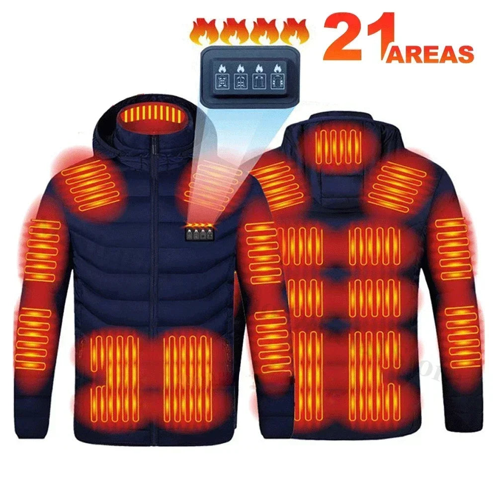 Men’s 21-Zone USB Heated Jacket