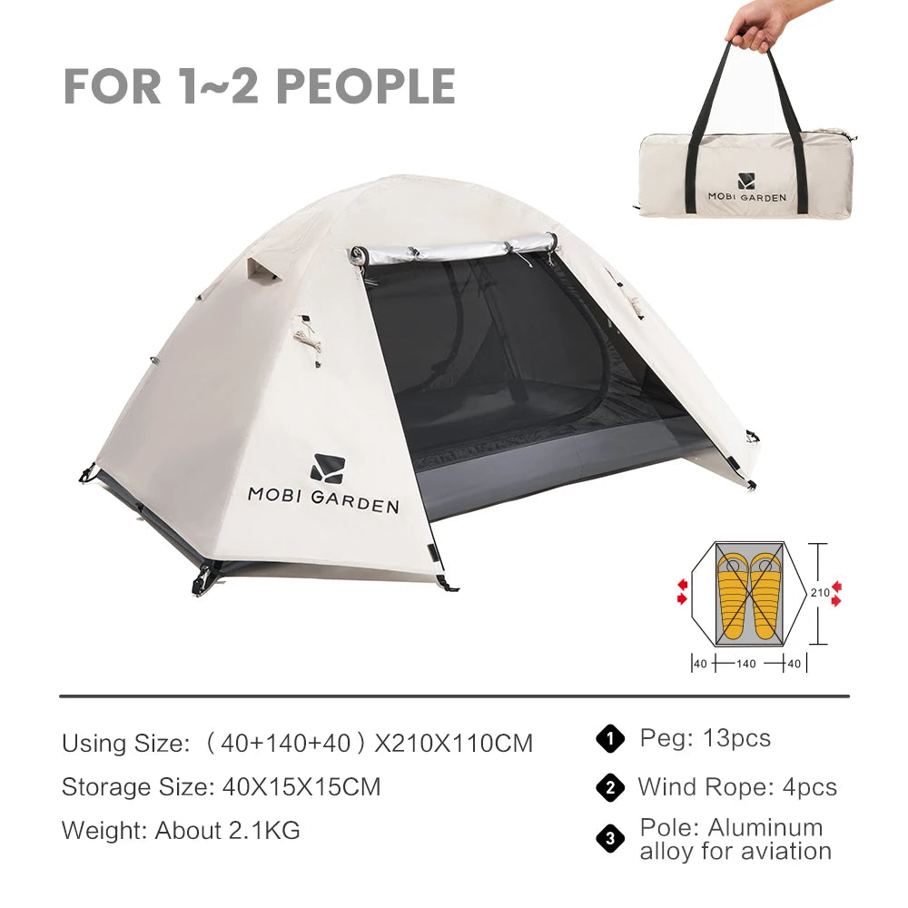 MOBI GARDEN Camping Backpacking Tent
