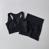 2PCS Women’s Seamless Yoga Set
