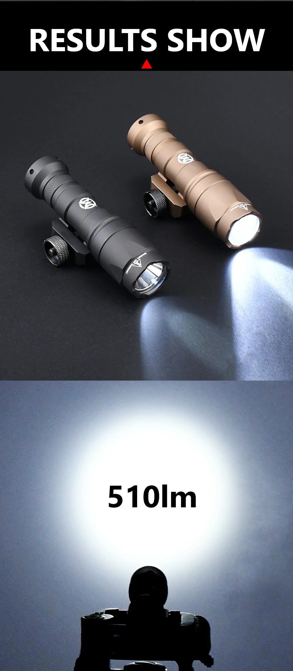 WADSN Surefir M300A Mini Tactical Flashlight