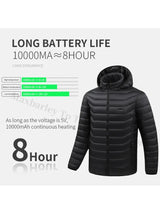 Men’s 21-Zone USB Heated Jacket
