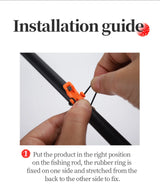 LINNHUE Fishing Rod Hook Keeper