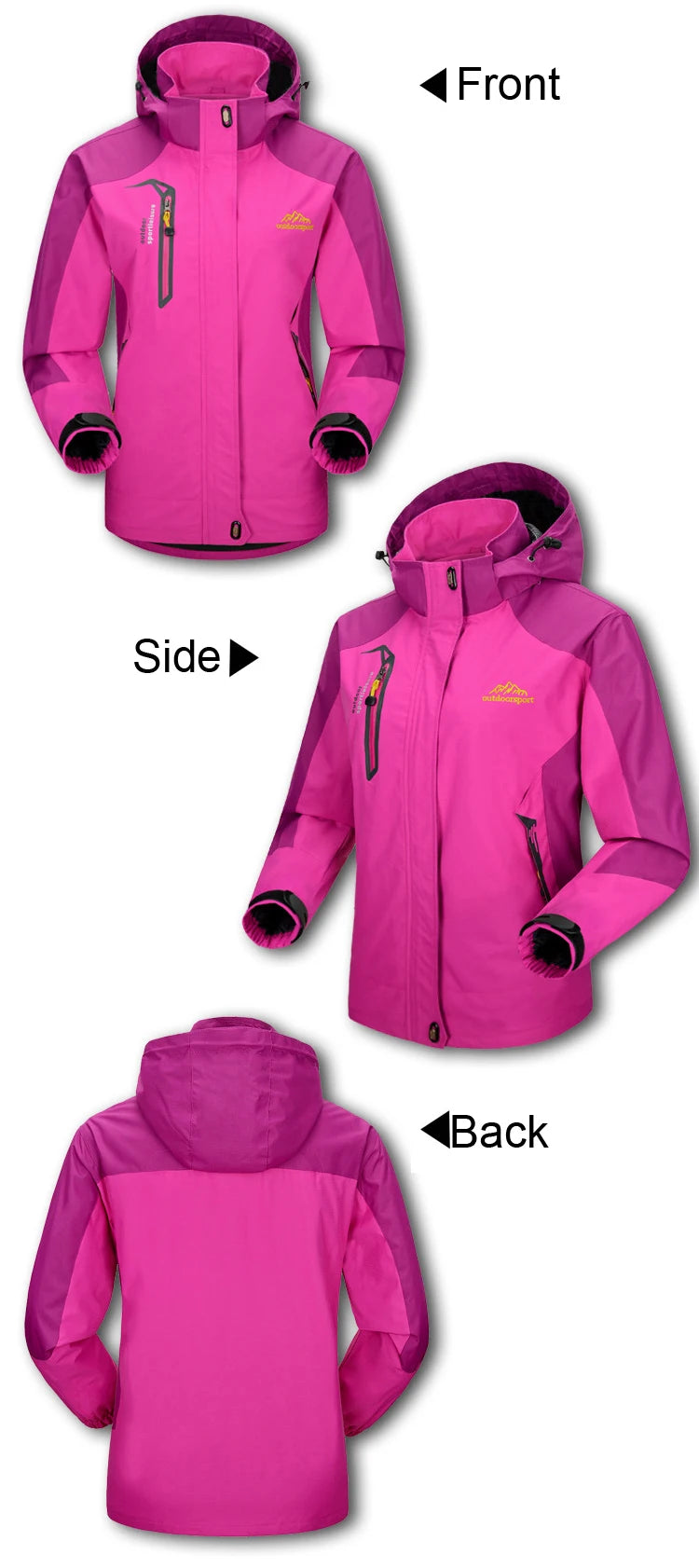 TRVLWEGO Women’s Waterproof Hiking Set
