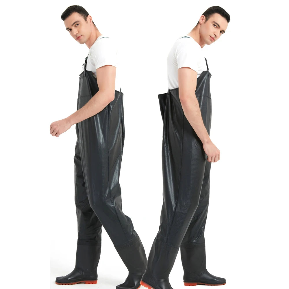 PVC Anti-Slip Chest Waders