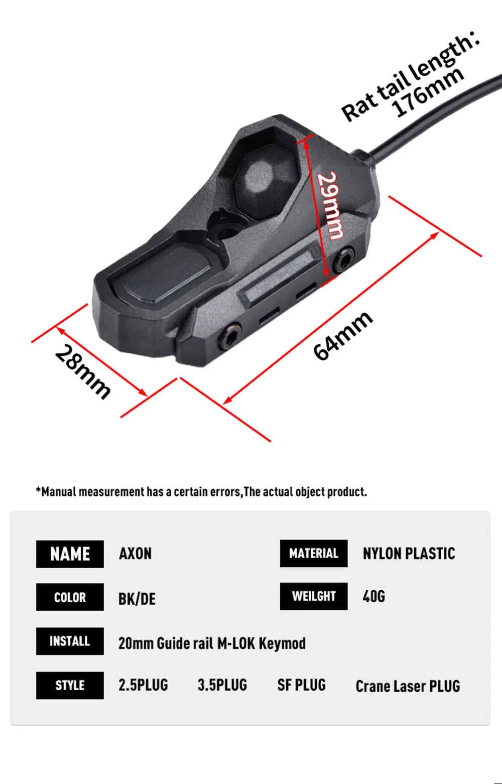 Surefir M300/M600 Tactical Flashlight