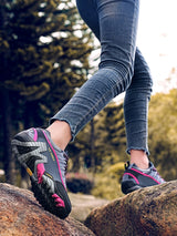 Outdoor Lover Trekking Shoes Men Waterproof Hiking Shoes Mountain Boots Genuine Leather Woodland Hunting Tactical Shoes