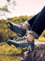Outdoor Lover Trekking Shoes Men Waterproof Hiking Shoes Mountain Boots Genuine Leather Woodland Hunting Tactical Shoes