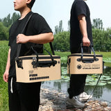 Foldable EVA Live Fish Bucket – Multifunctional Outdoor Fishing and Bait Bag