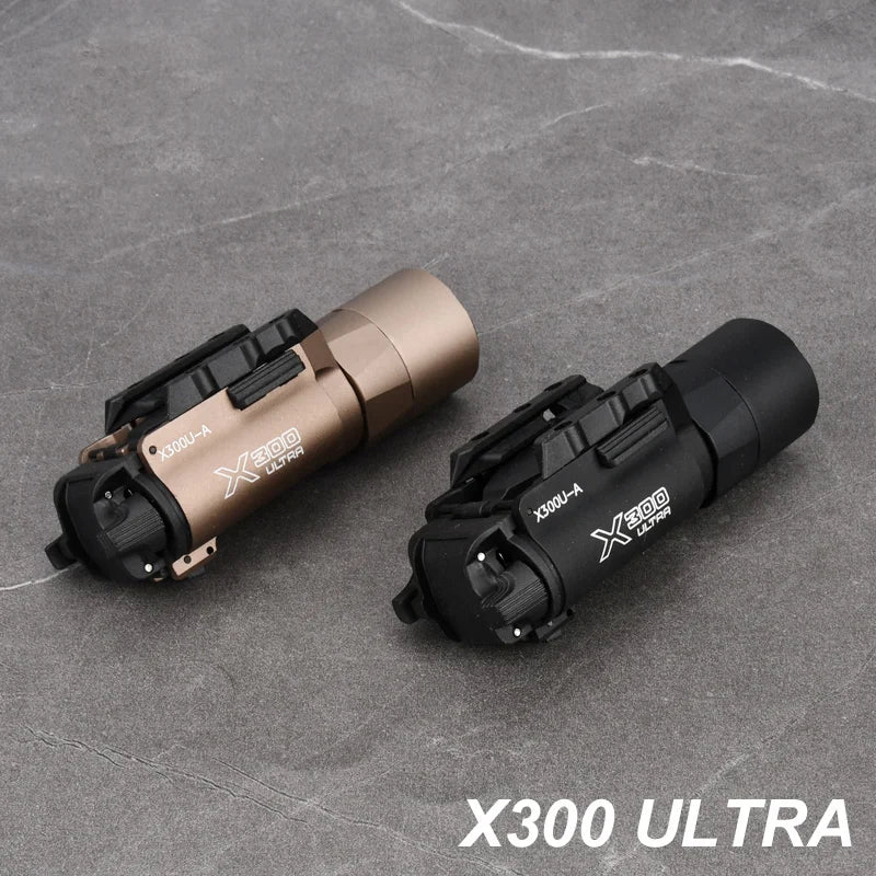 Tactical X300/X300U/X300V/XH35 Pistol LED Strobe Flashlight – 20mm Rail Mount