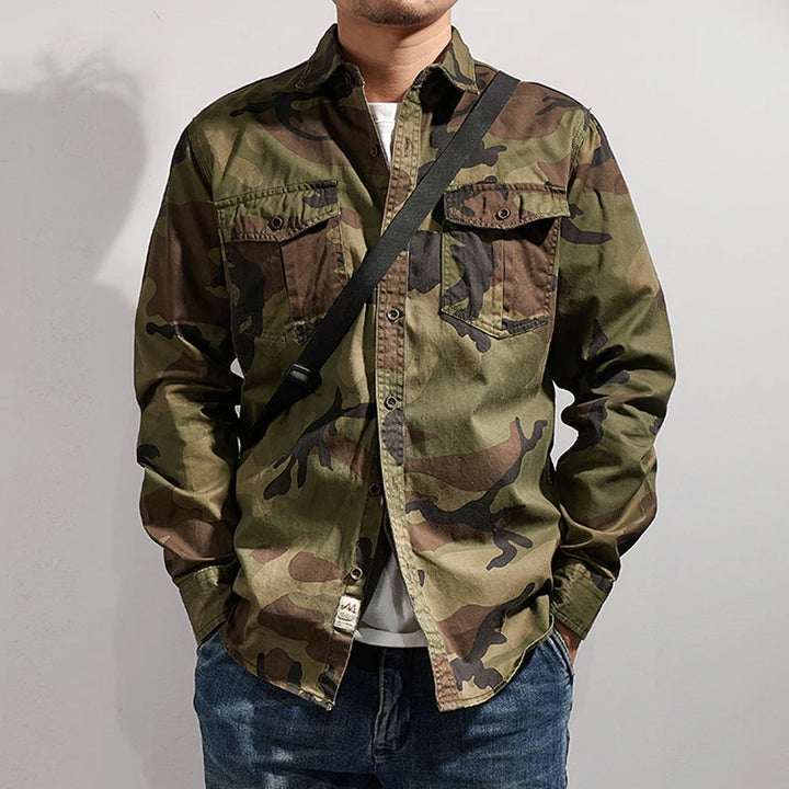 Men’s Military Camouflage Shirt