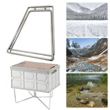 Aluminum Alloy Folding Storage Box Stand