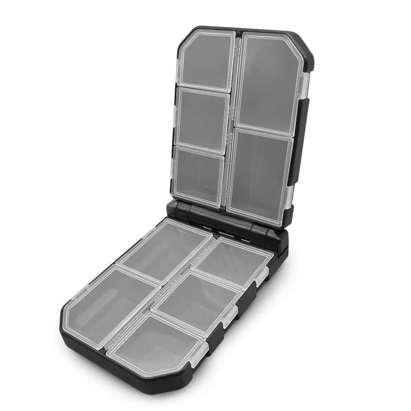 LUREHOLIC Fishing Tackle Box – Waterproof Organizer for Lures, Hooks, Jig Heads, Swivels, Snaps & Fishing Accessories Storage