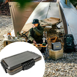 Fishing Tackle Box Organizer – Waterproof Lure Box with Removable Dividers for Hooks, Lines & Small Fishing Accessories