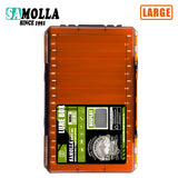 Double Sided Lure Baits Box Fishing Large Compartments