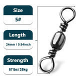 Fishing Barrel Swivels
