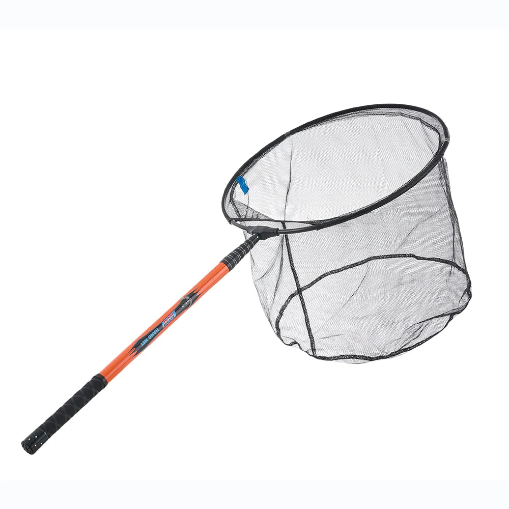 MBLN Ultralight Carbon Fiber Telescopic Fishing Landing Net – 325cm with Alloy Net Head